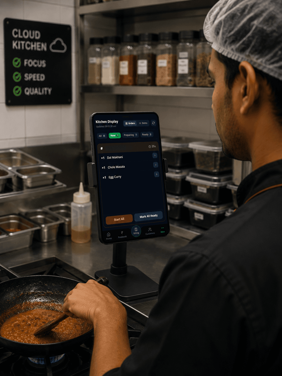 Cloud Kitchen — how it works